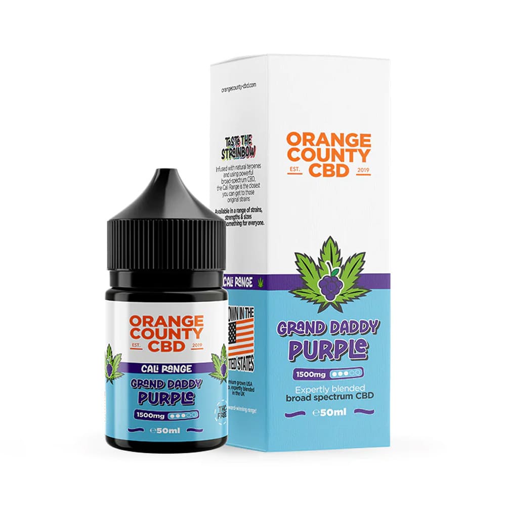 Orange County CBD Cali Range 50ml E Liquid