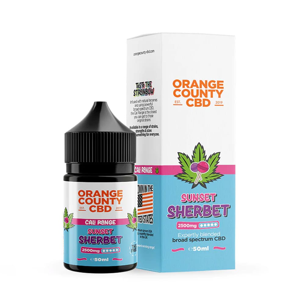 Orange County CBD Cali Range 50ml E Liquid