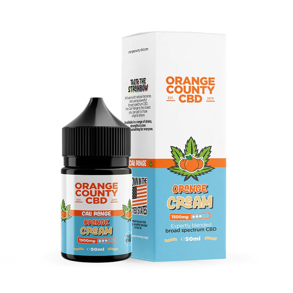 Orange County CBD Cali Range 50ml E Liquid