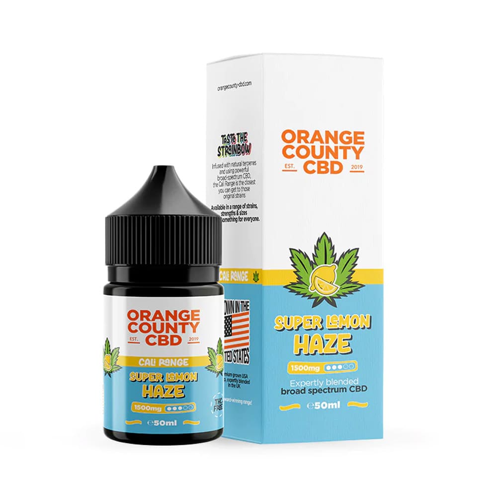 Orange County CBD Cali Range 50ml E Liquid