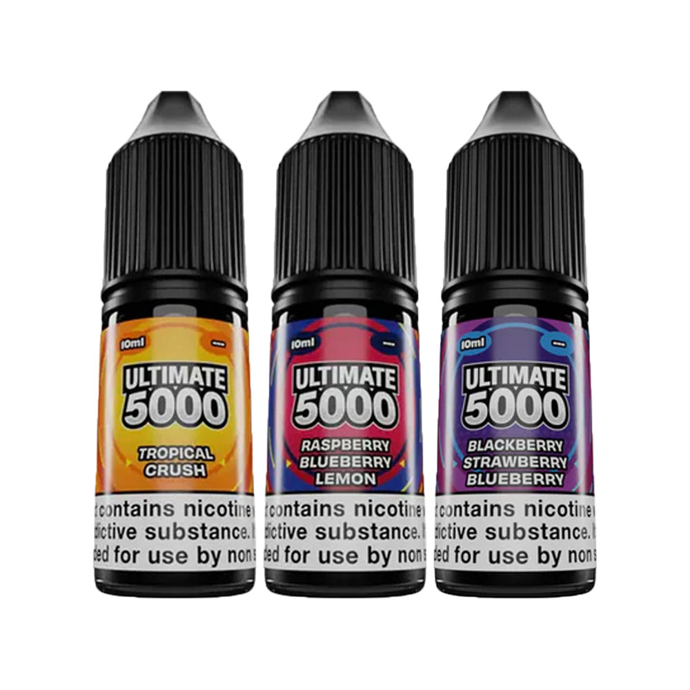Ultimate 5000 Bar Salts 10ml Nic Salts E Liquid