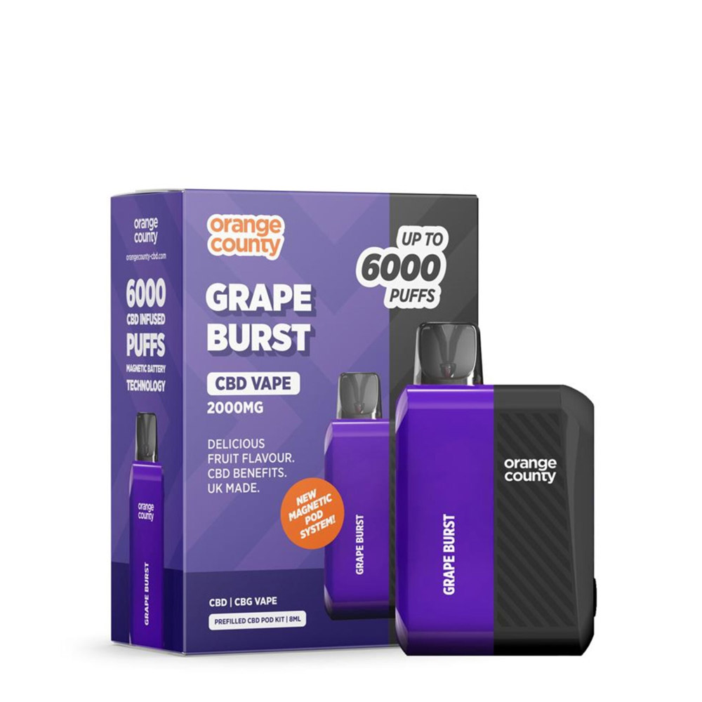 CBD/CBG 6000 Puff Rechargeable Vape Device