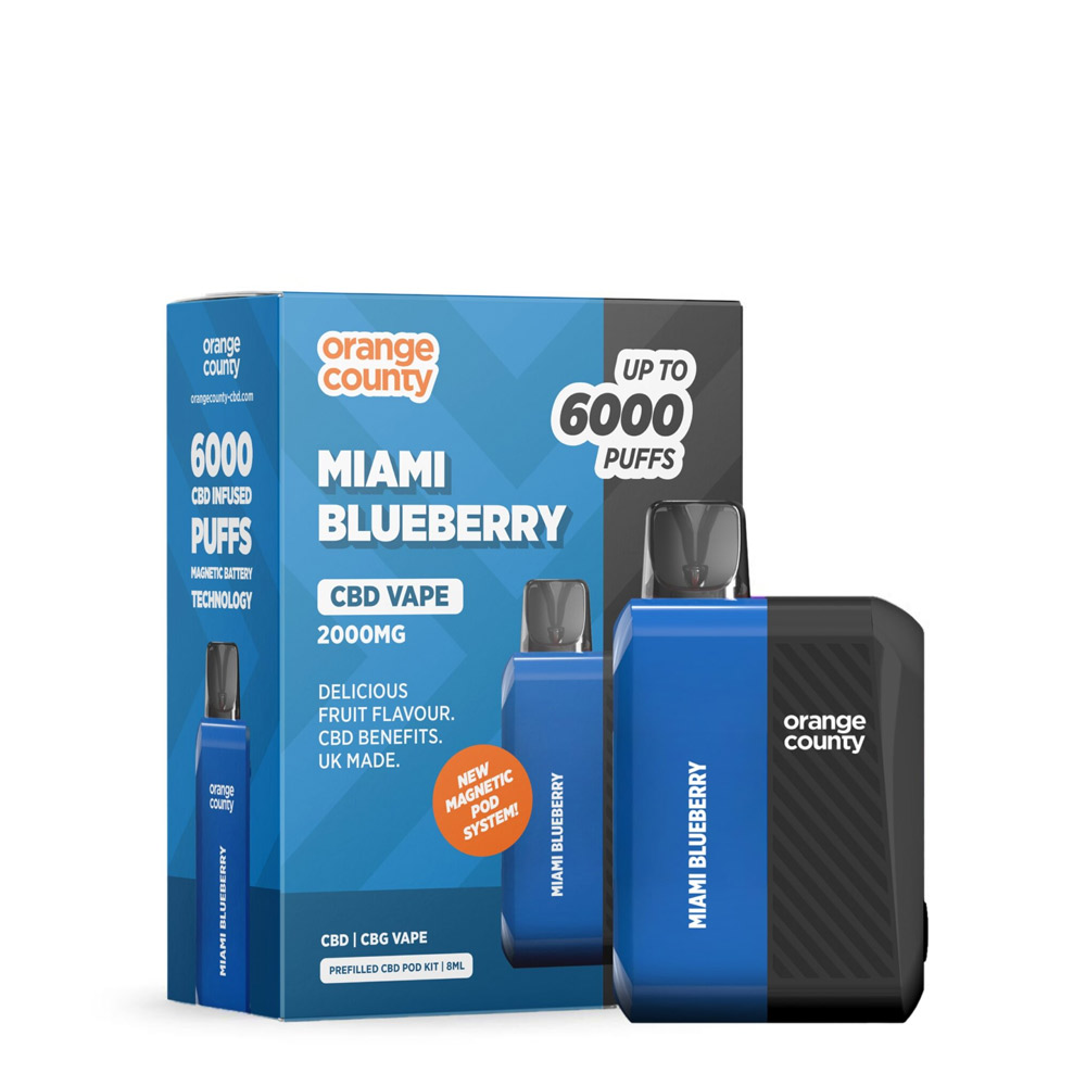 CBD/CBG 6000 Puff Rechargeable Vape Device