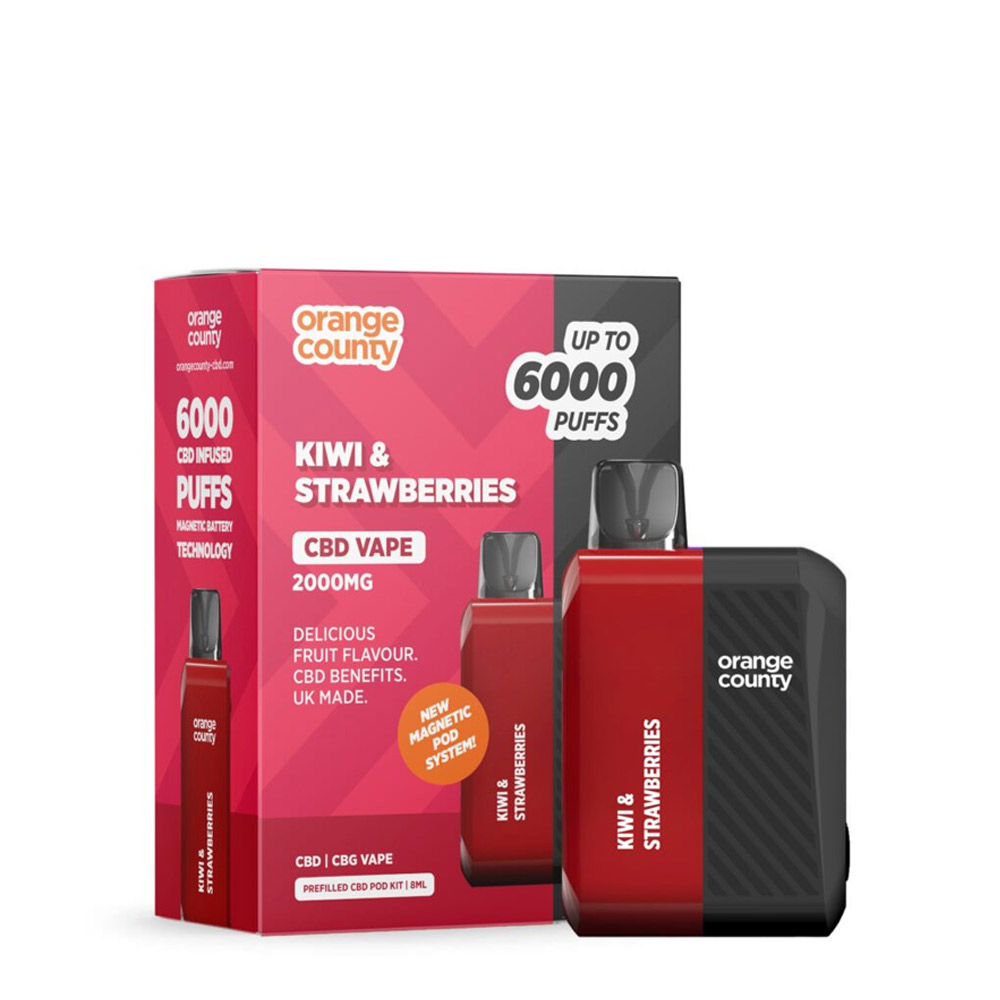 CBD/CBG 6000 Puff Rechargeable Vape Device