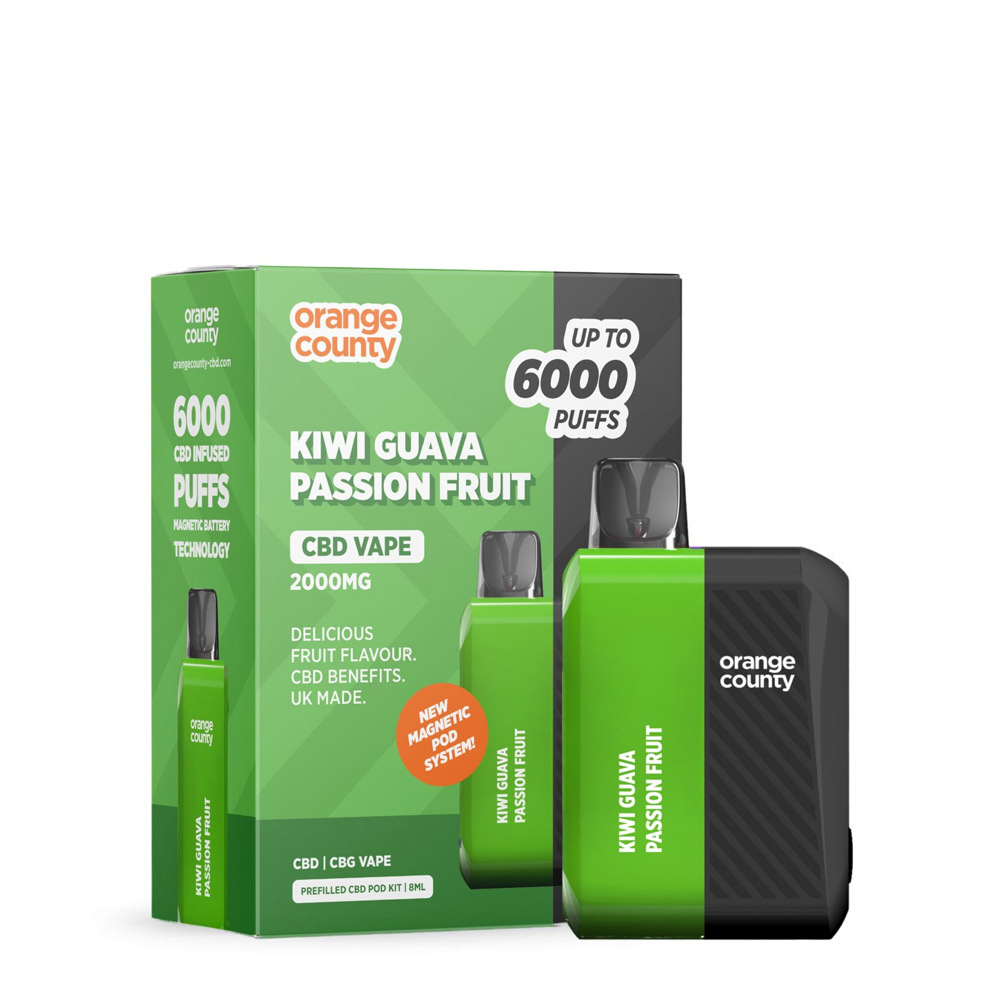 CBD/CBG 6000 Puff Rechargeable Vape Device