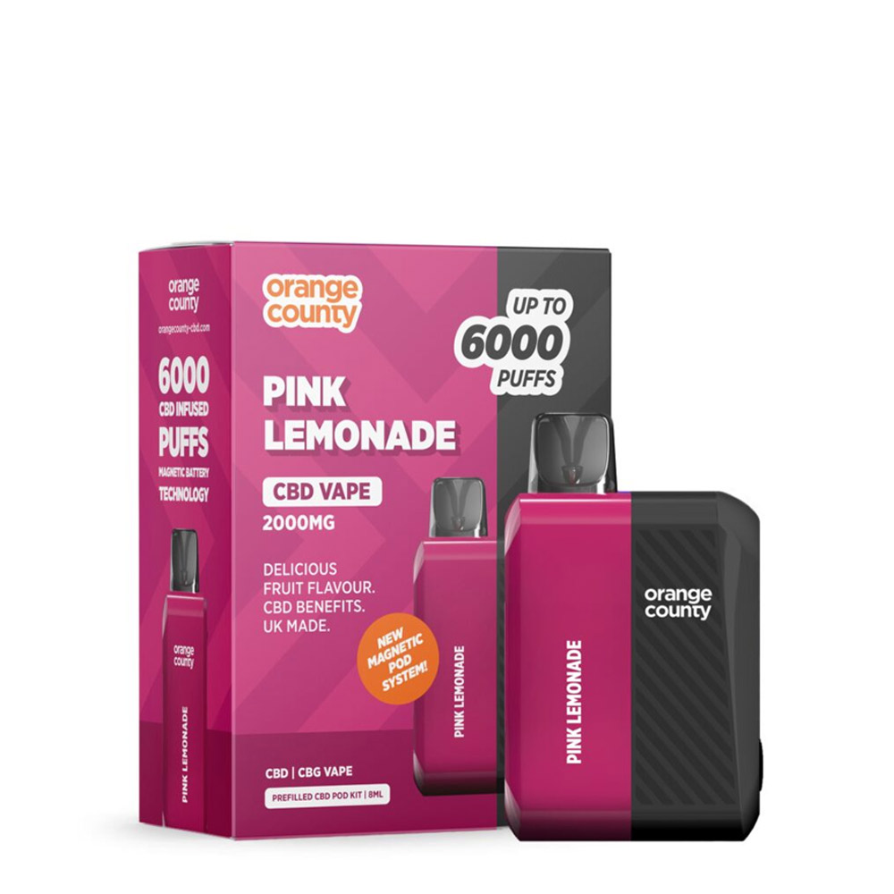 CBD/CBG 6000 Puff Rechargeable Vape Device