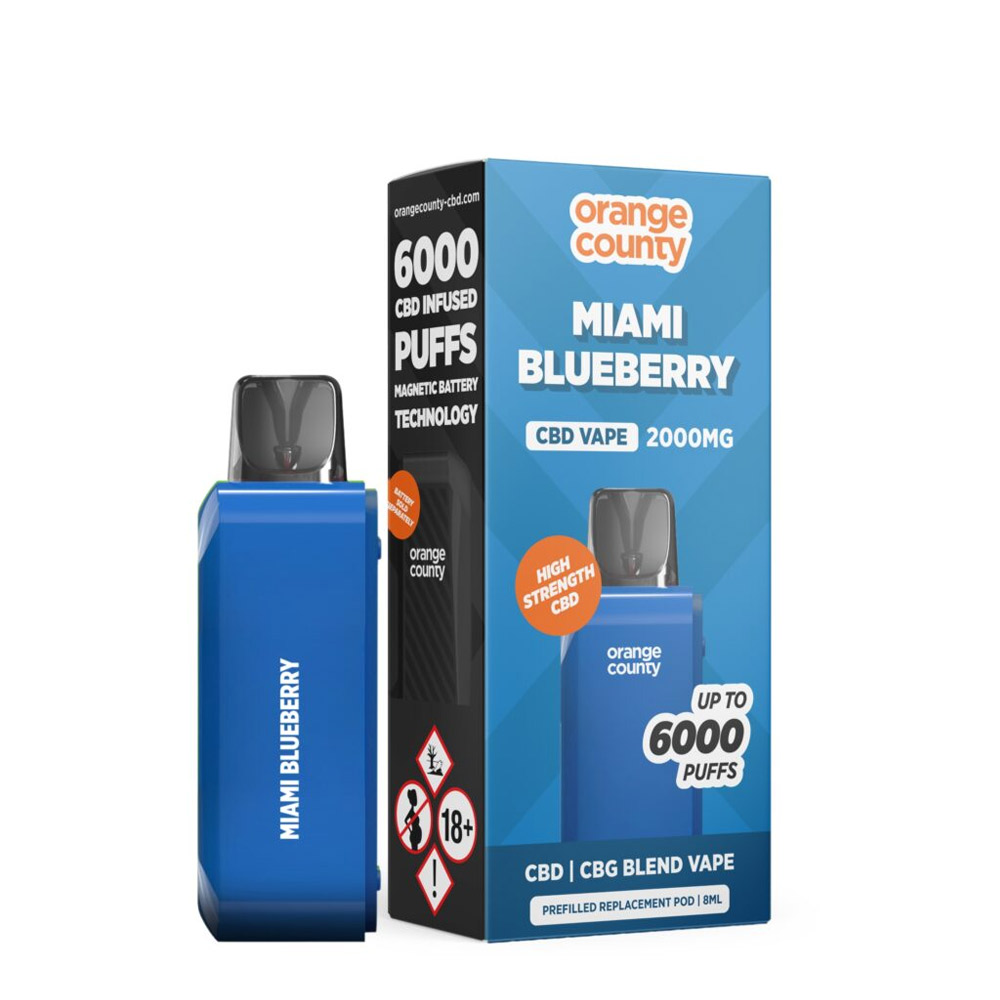 CBD/CBG 6000 Puffs Replacement Pod