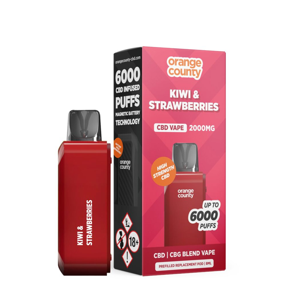 CBD/CBG 6000 Puffs Replacement Pod