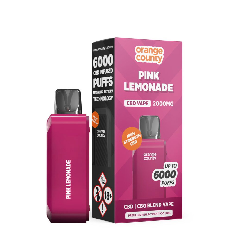 CBD/CBG 6000 Puffs Replacement Pod