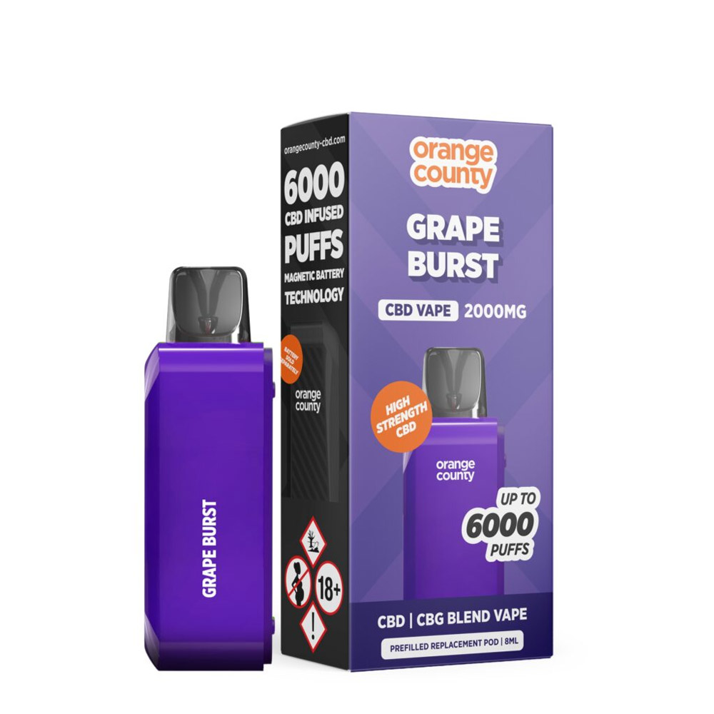 CBD/CBG 6000 Puffs Replacement Pod