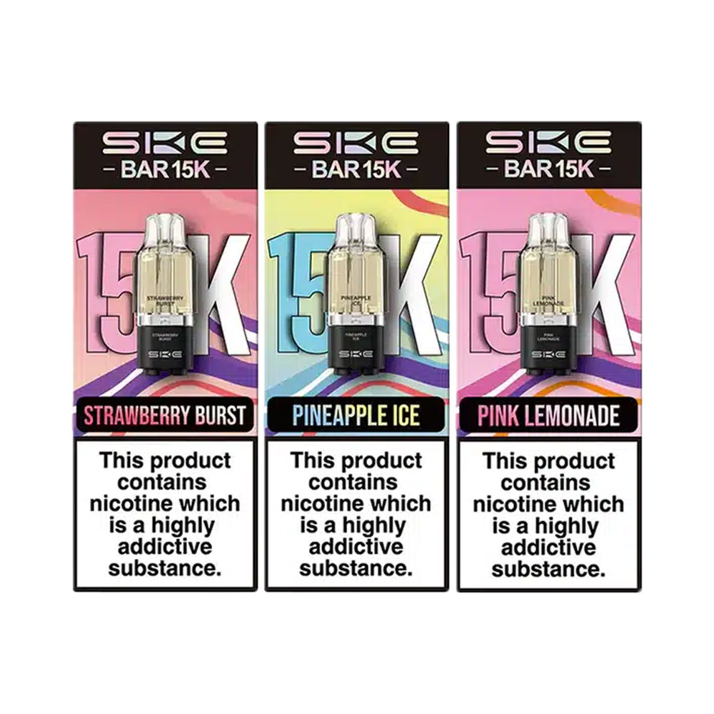 SKE Bar 15K Prefilled Pods