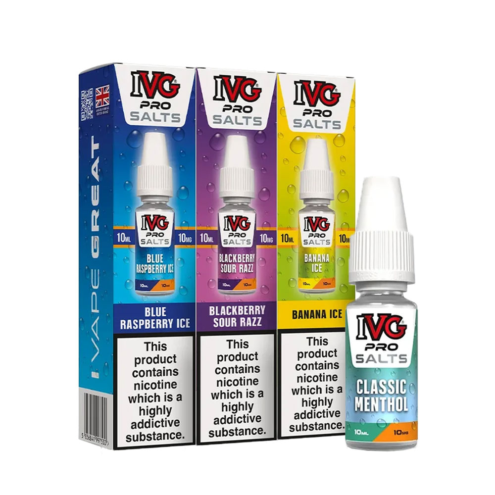 IVG Pro Salts 10ml Nic Salt E Liquid