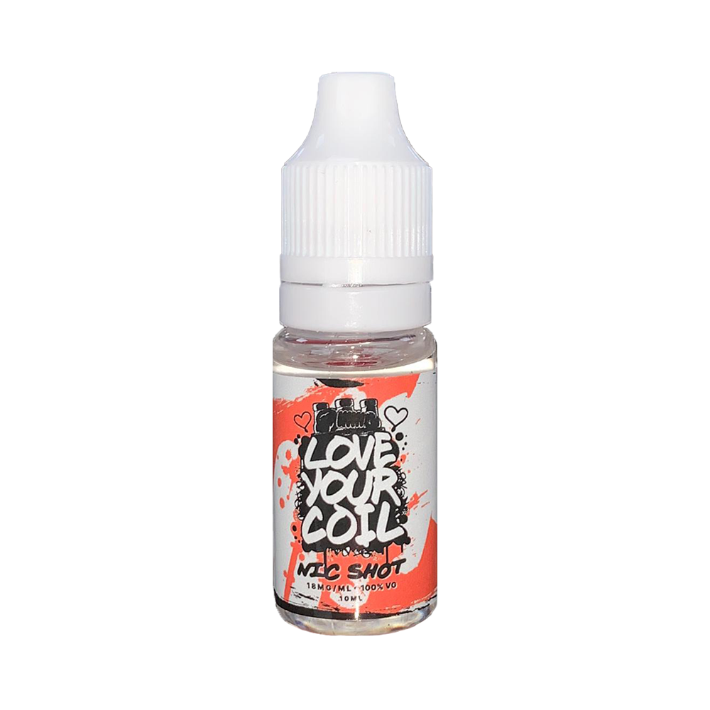 Love Your Coil Nic Shot 18mg 100% VG