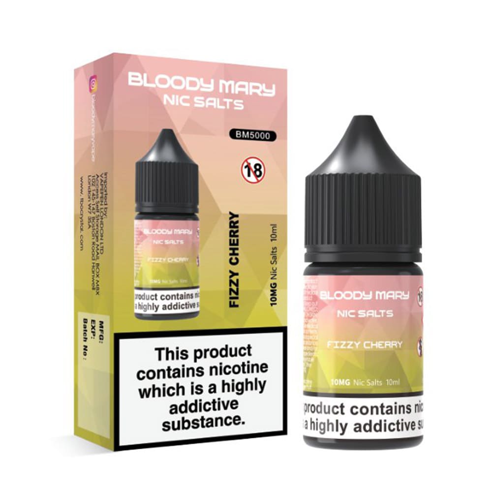 Bloody Mary 10ml Nic Salts Eliquid (Pack Of 10)