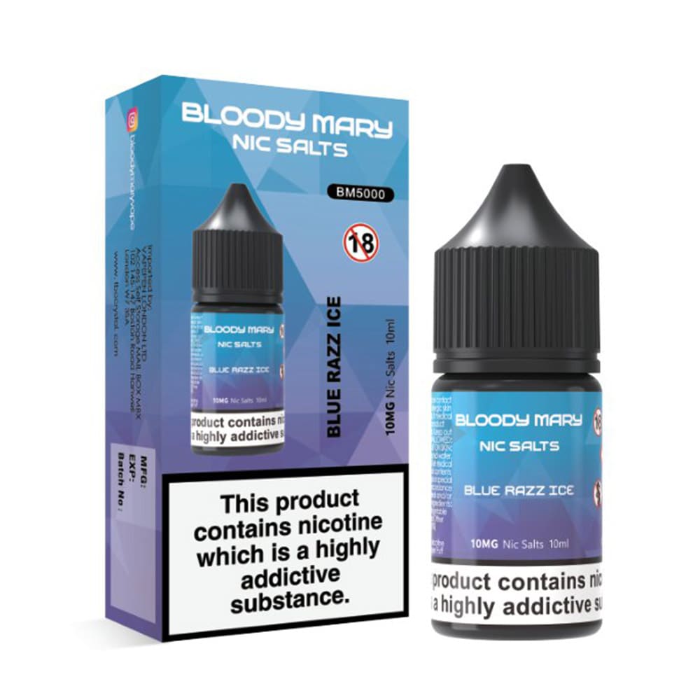 Bloody Mary 10ml Nic Salts Eliquid (Pack Of 10)