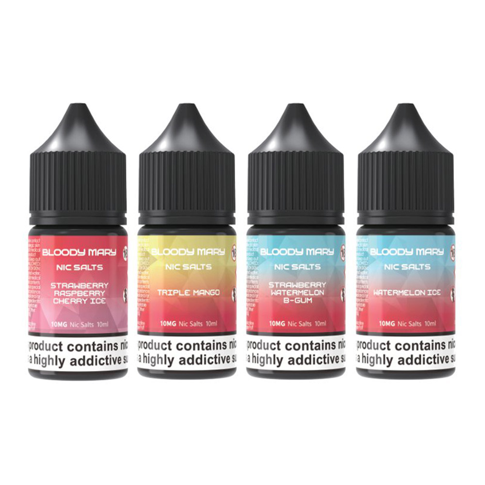Bloody Mary 10ml Nic Salts Eliquid (Pack Of 10)