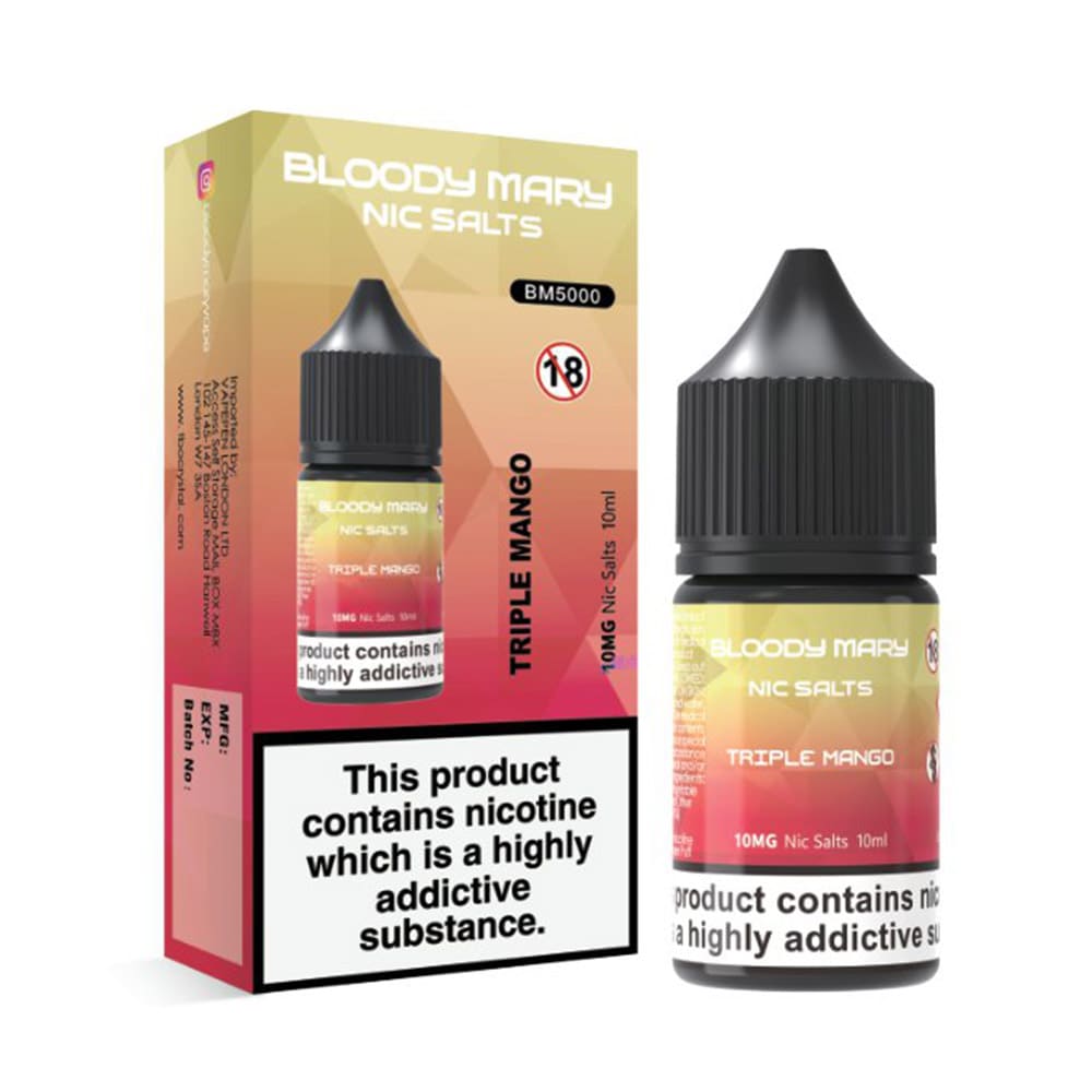 Bloody Mary 10ml Nic Salts Eliquid