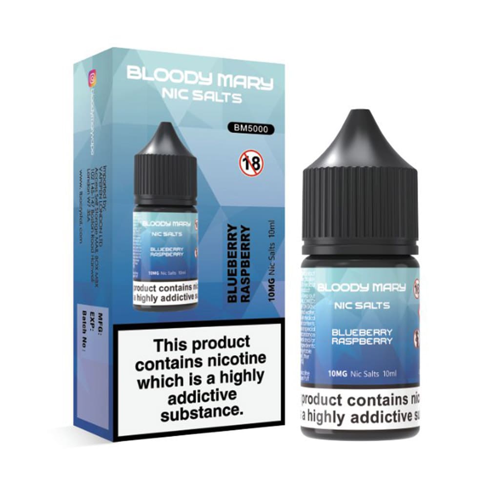 Bloody Mary 10ml Nic Salts Eliquid (Pack Of 10)
