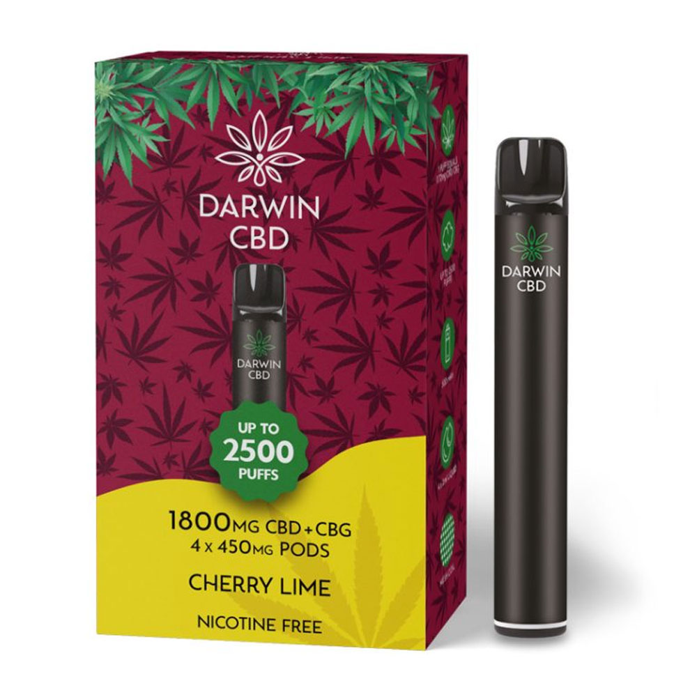 Darwin CBD 2500 Puff Prefilled Pod Kit - 1800mg