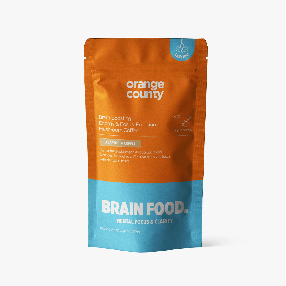 Orange County Mushroom Coffee Focus & Energy BRAIN FOOD