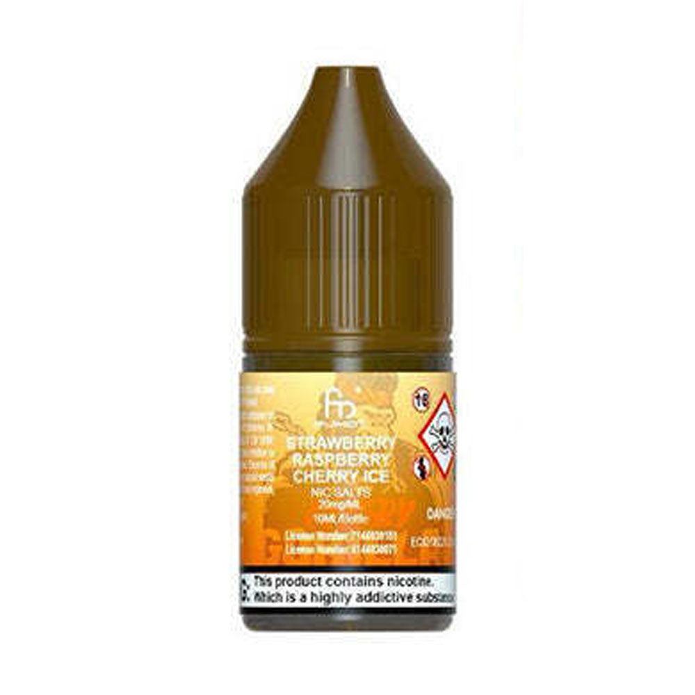 Strawberry Raspberry Cherry Ice RandM 10ml Nicsalts E Liquid