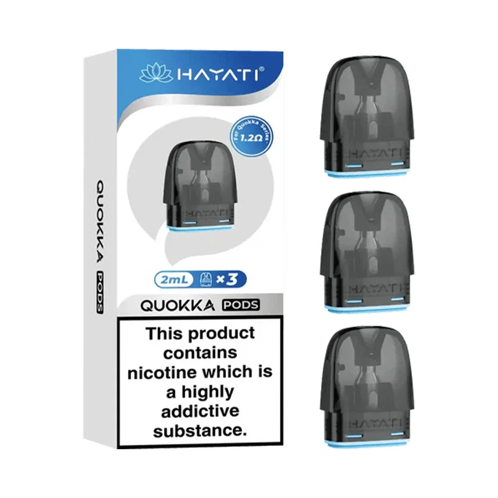 Hayati Quokka Replacement Pods (Pack of 3) 1.2 Ohm
