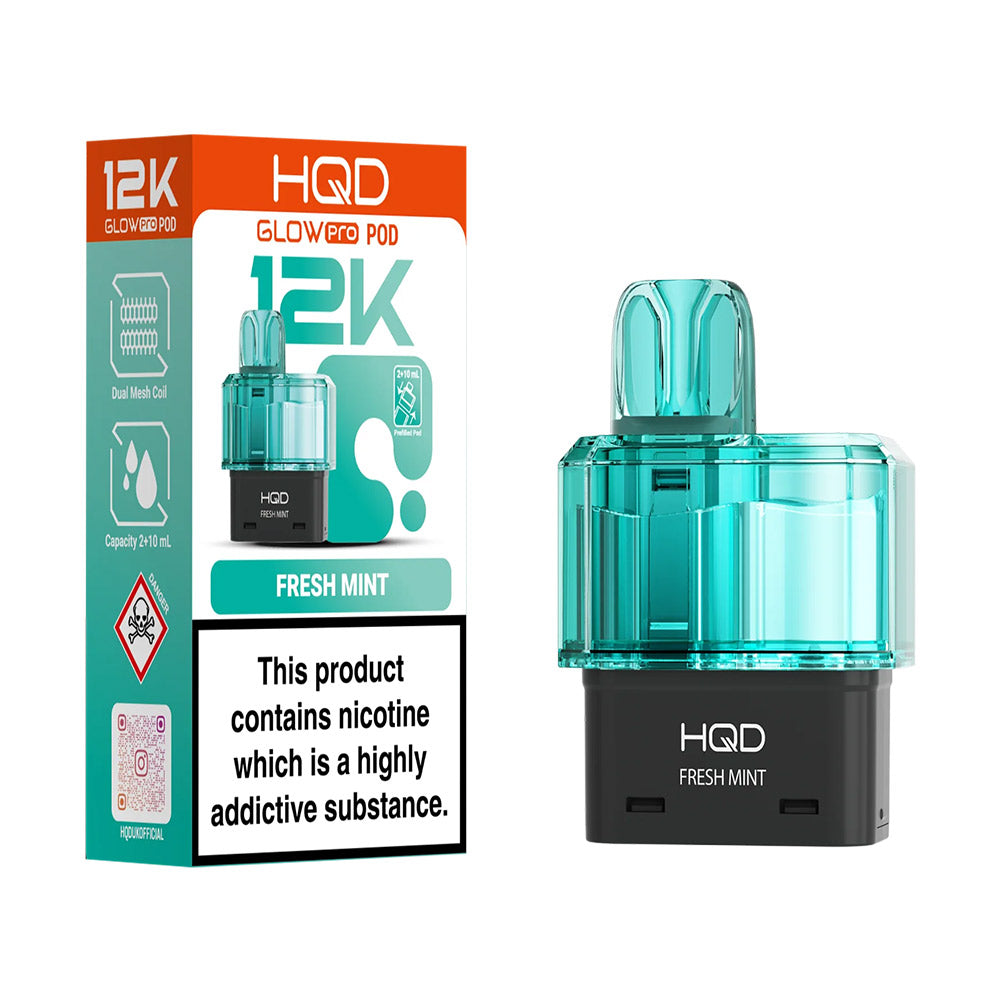 HQD Glow Pro 12K Prefilled Pods