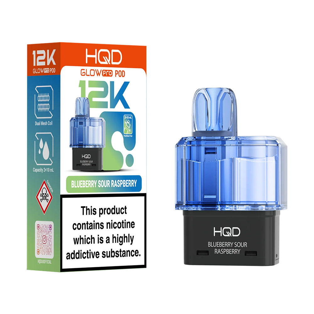HQD Glow Pro 12K Prefilled Pods