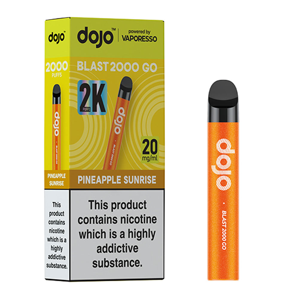 Vaporesso Dojo Blast 2000 Go Pod Kit - Pineapple Sunrise