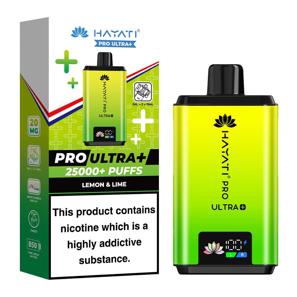Hayati Pro Ultra Plus 25000 Puffs Prefilled Vape Kit