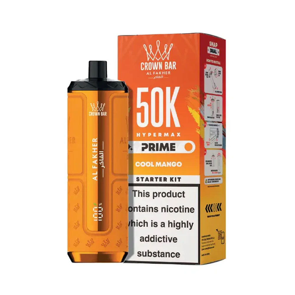 Al Fakher Crown Bar 50K Hypermax Prefilled Pod Kit
