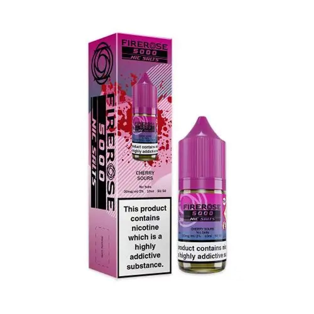 Cherry Sours Firerose 5000 10ml Nic Salt E liquid