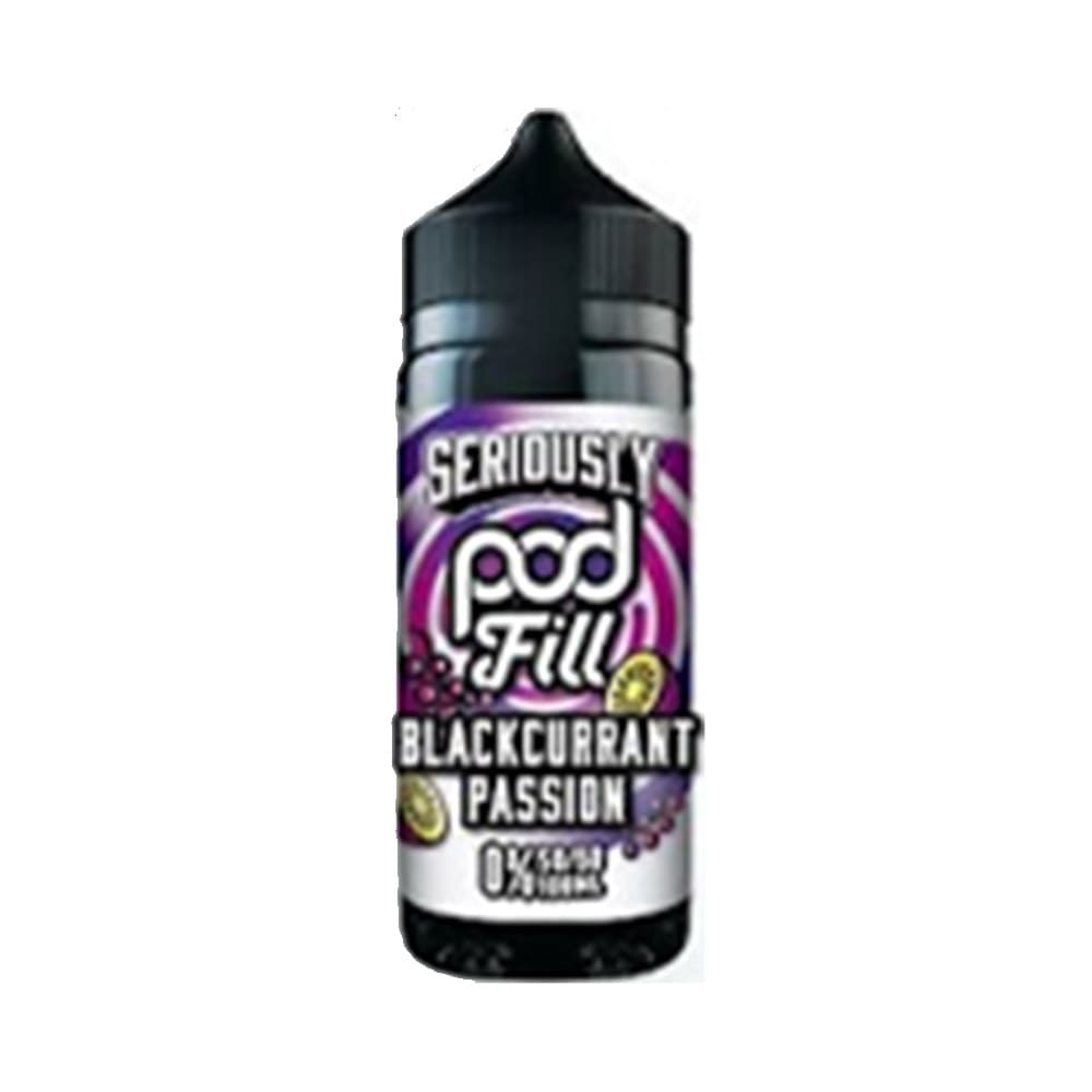 Blackcurrant Passion Doozy Seriously Pod Fill 100ml Shortfill E liquid