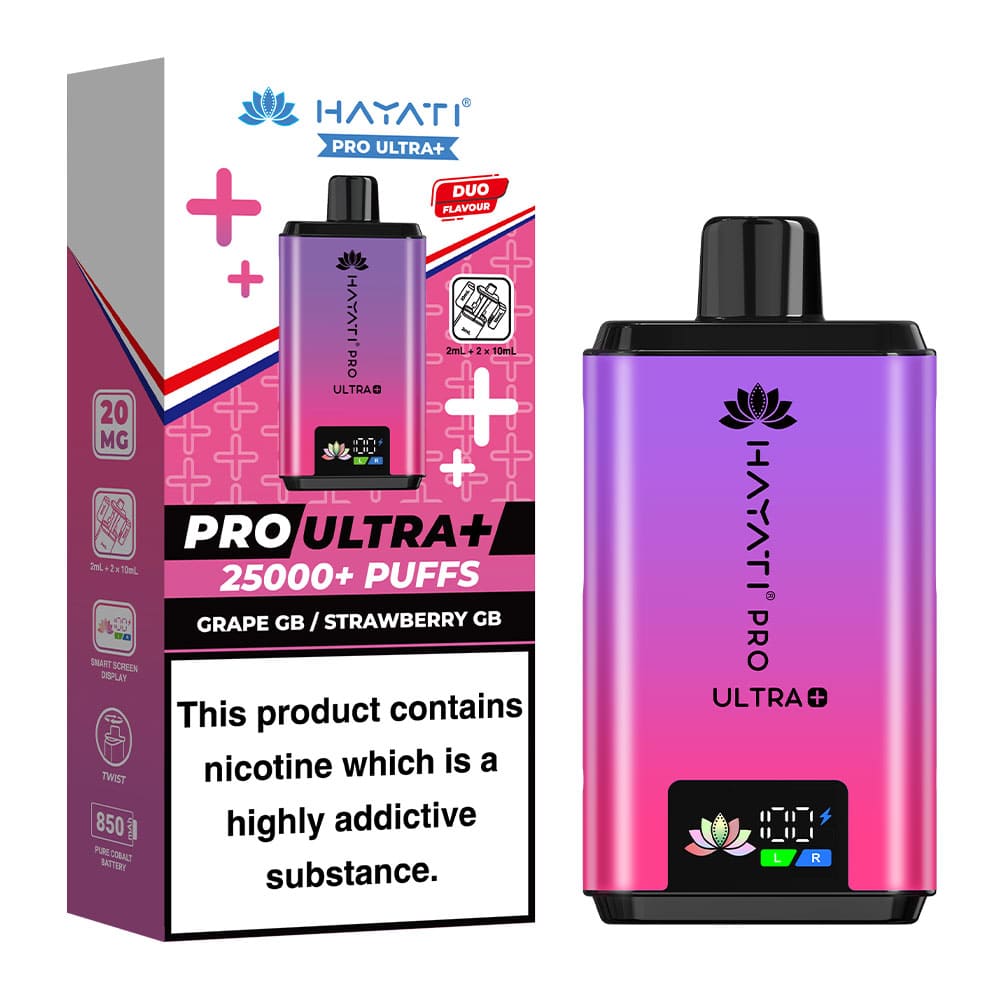 Hayati Pro Ultra Plus 25000 Puffs Prefilled Vape Kit