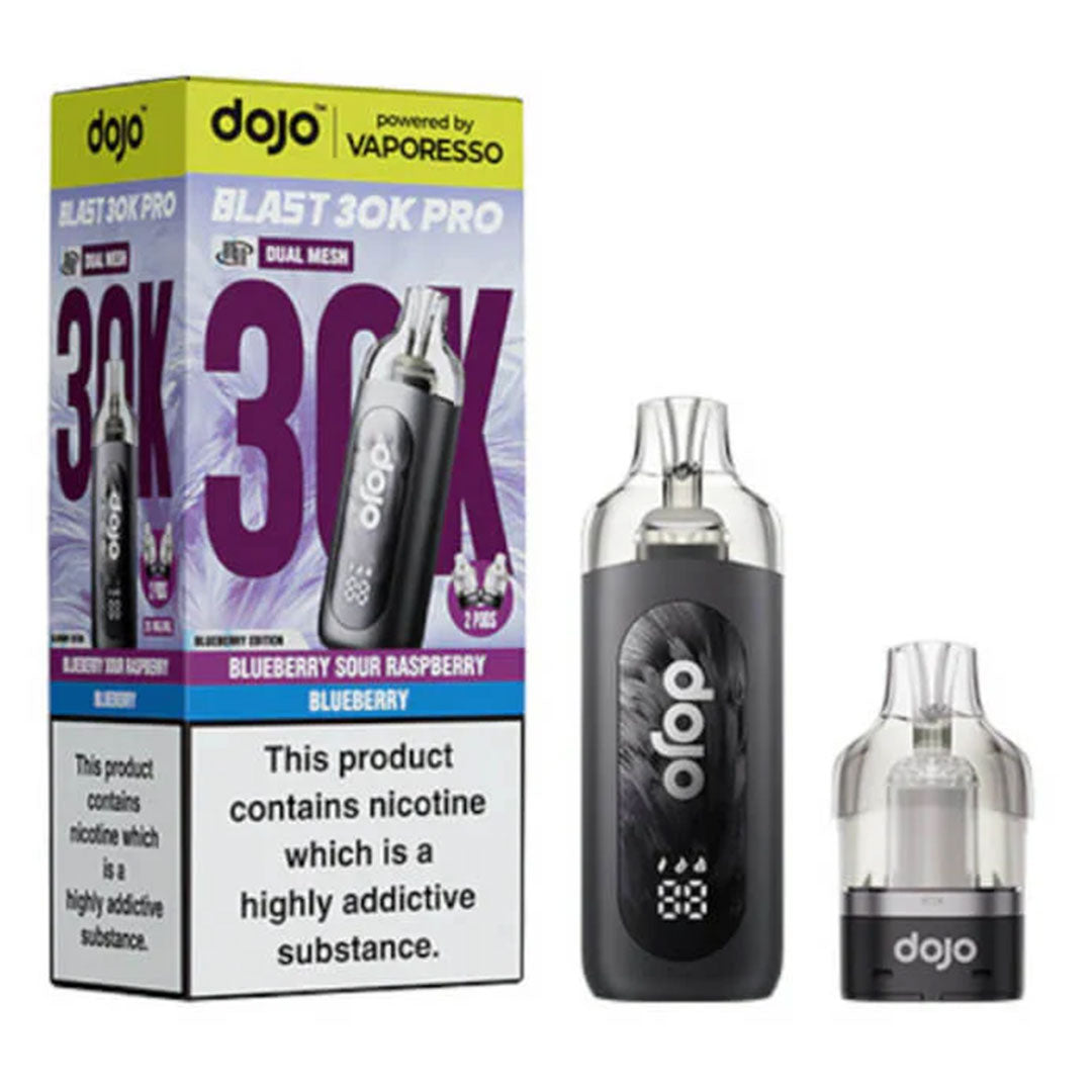 Vaporesso Dojo Blast 30K Pro Prefilled Pod Kit - Blueberry Sour Raspberry / Blueberry