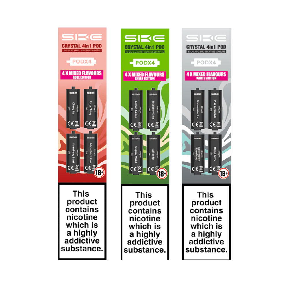 SKE Crystal 4 in 1 Replacement Pod