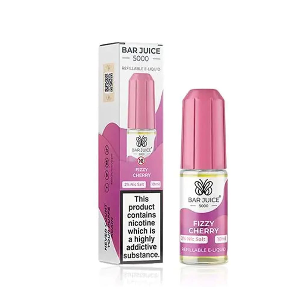 Fizzy Cherry Bar Juice 5000 10ml Nic Salt E liquid