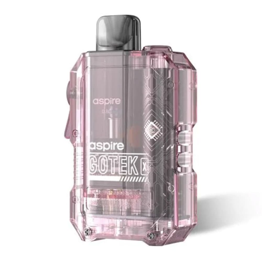 Translucent Pink Gotek X Vape Pod Kit