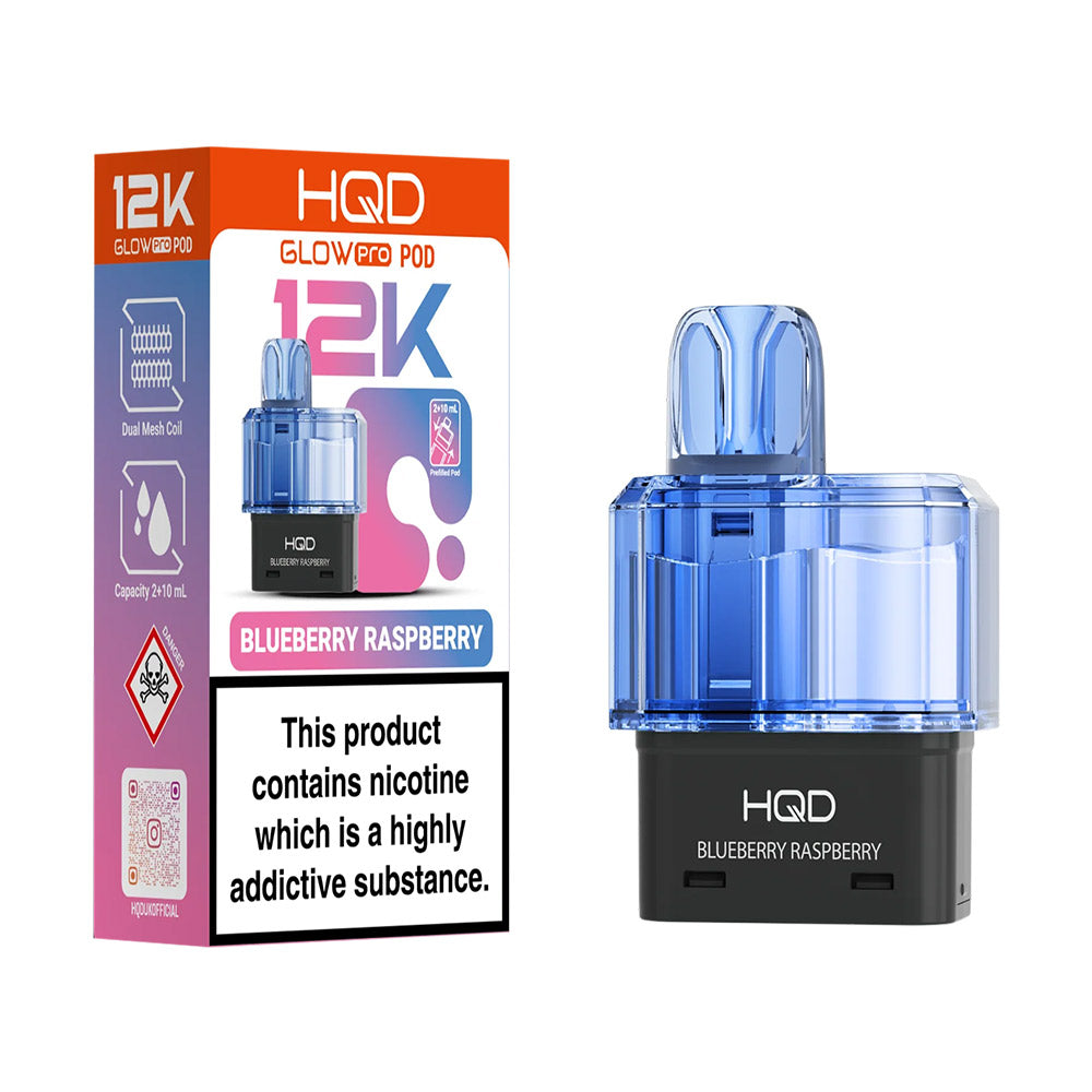 HQD Glow Pro 12K Prefilled Pods