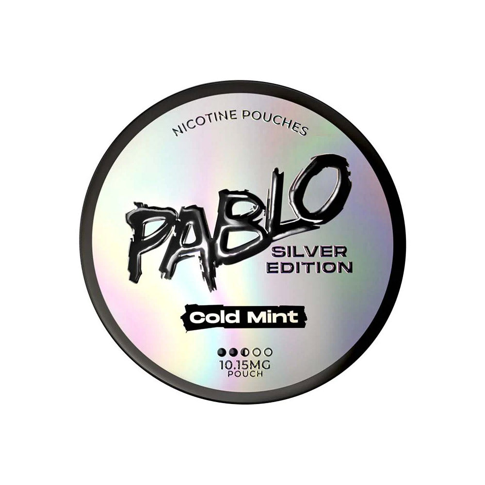 Pablo Silver Edition Nicotine Pouches - 10mg