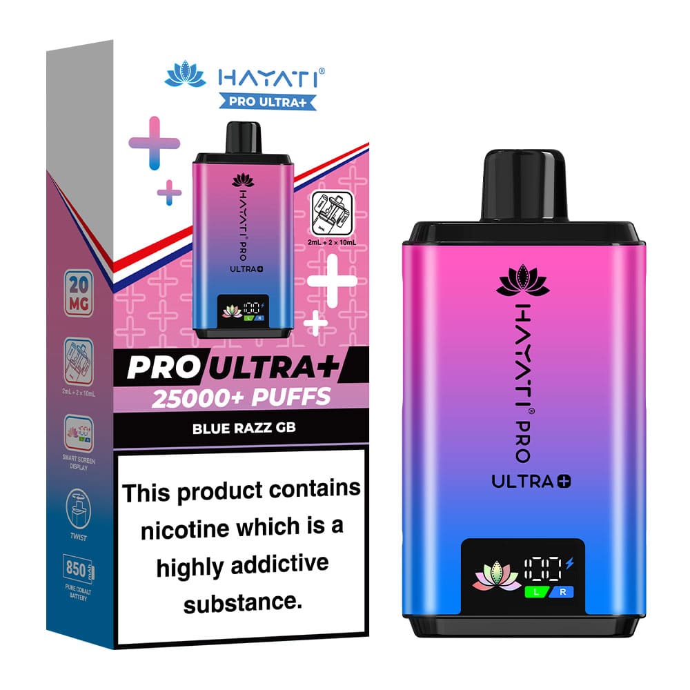 Hayati Pro Ultra Plus 25000 Puffs Prefilled Vape Kit