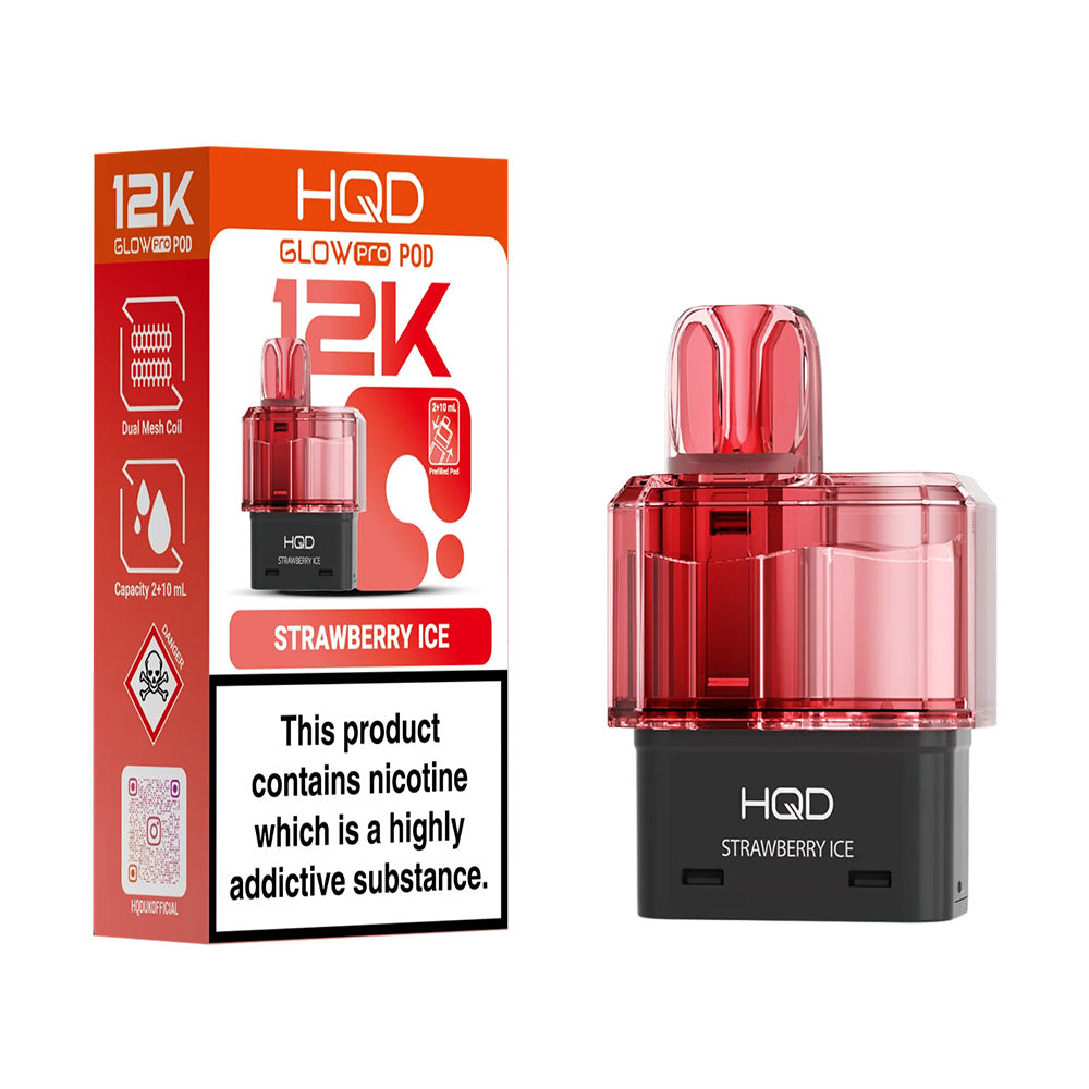 HQD Glow Pro 12K Prefilled Pods
