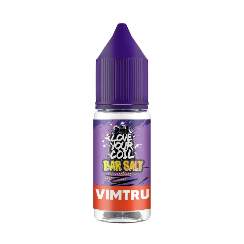 Vimtru Love Your Coil Bar Salt 10ml Nic Salt E Liquid