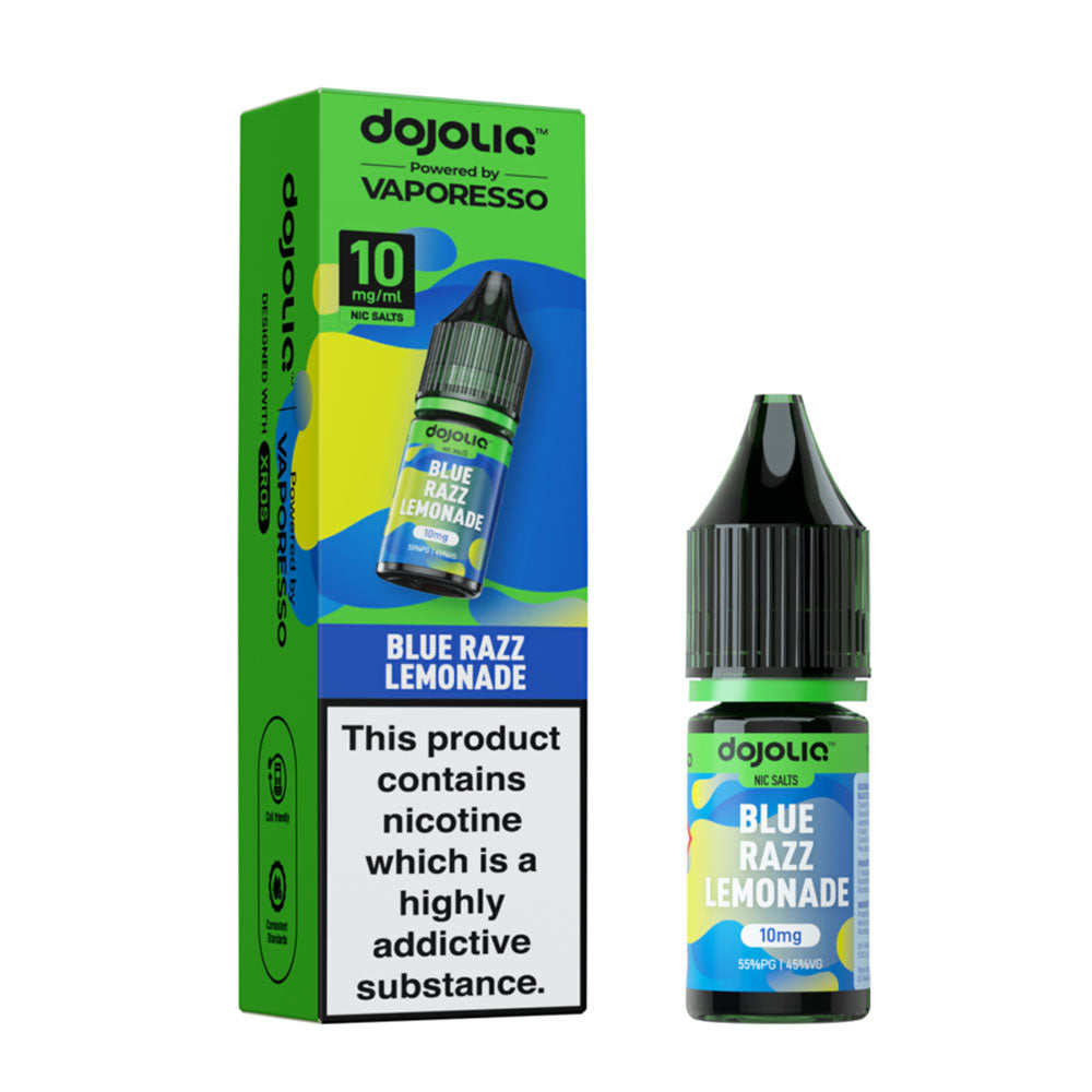 Vaporesso DojoLiq Blue Razz Lemonade 10ml Nic Salt E Liquid