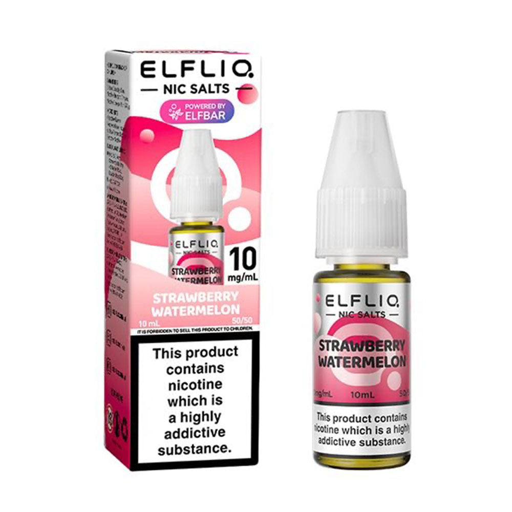 Strawberry Watermelon ELFLIQ 10ml Nic Salt E Liquid