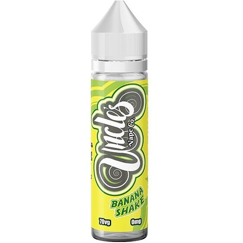 Banana Shake Uncle's Vape Co 50ml Shortfill E Liquid