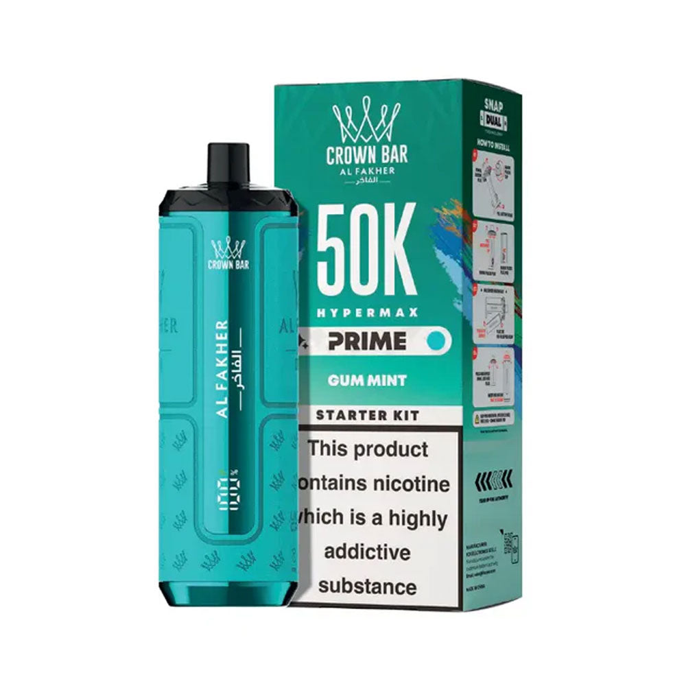 Al Fakher Crown Bar 50K Hypermax Prefilled Pod Kit