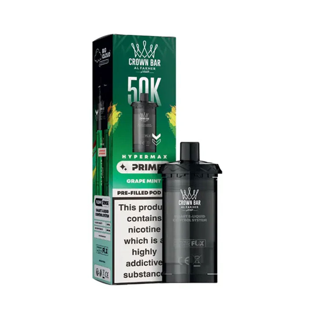 Al Fakher Crown Bar 50K Hypermax Prefilled Pods