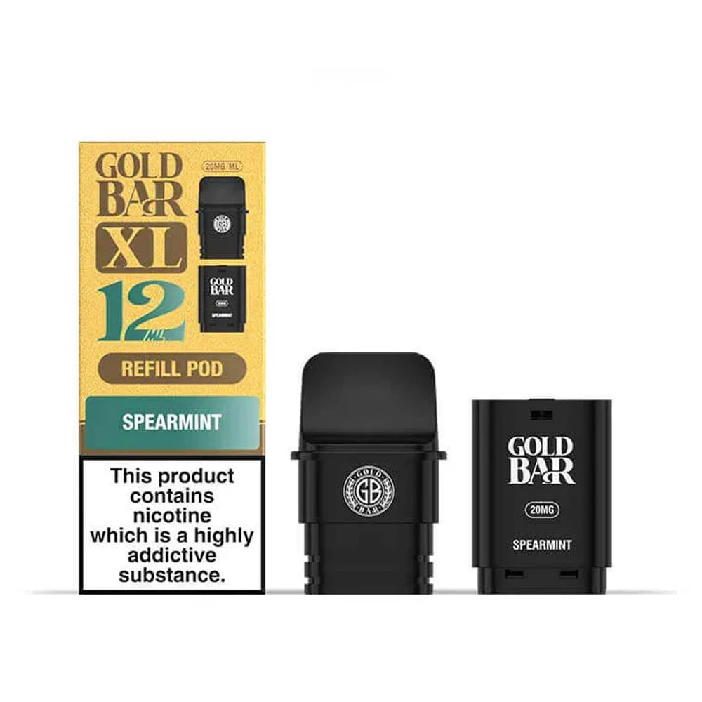 Gold Bar XL 10K Prefilled Pods - Spearmint