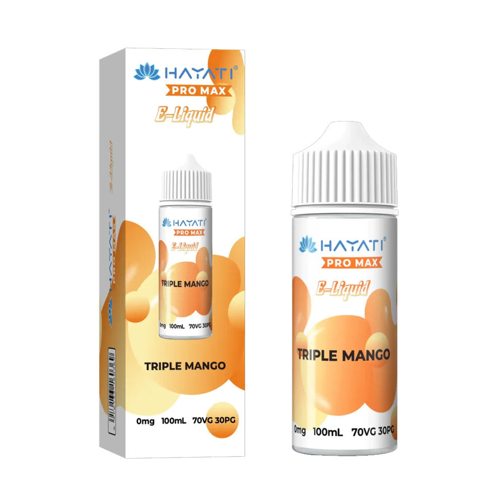Triple Mango Hayati Pro Max 100ml Shortfill Eliquid